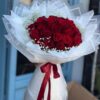 Scarlet Birthday Roses