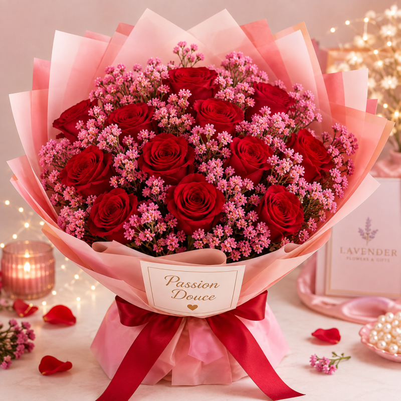 Elegant Red Bouquet