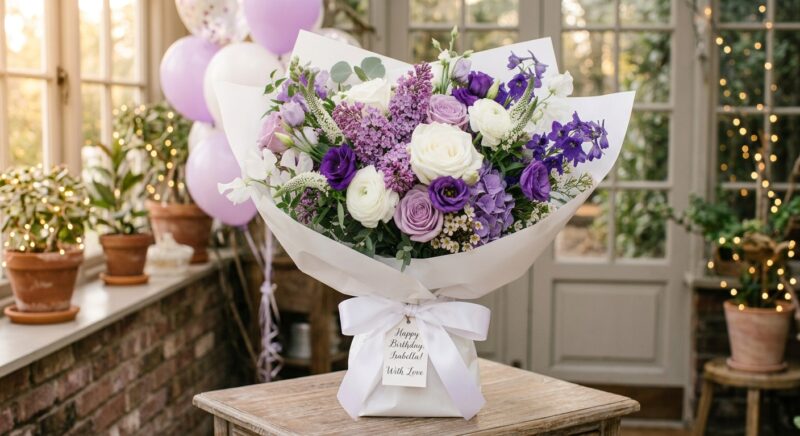 Purple Themed Bouquet