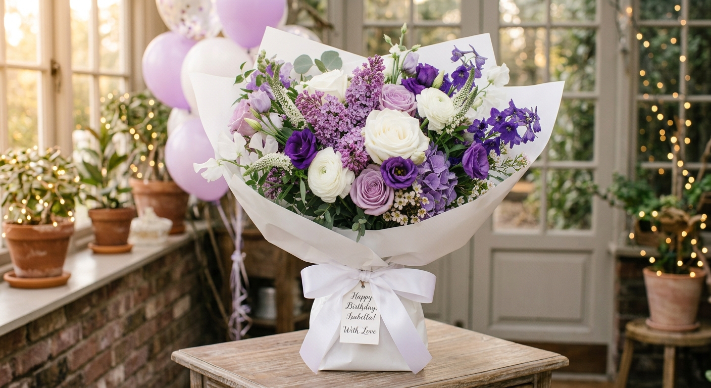 Purple Themed Bouquet
