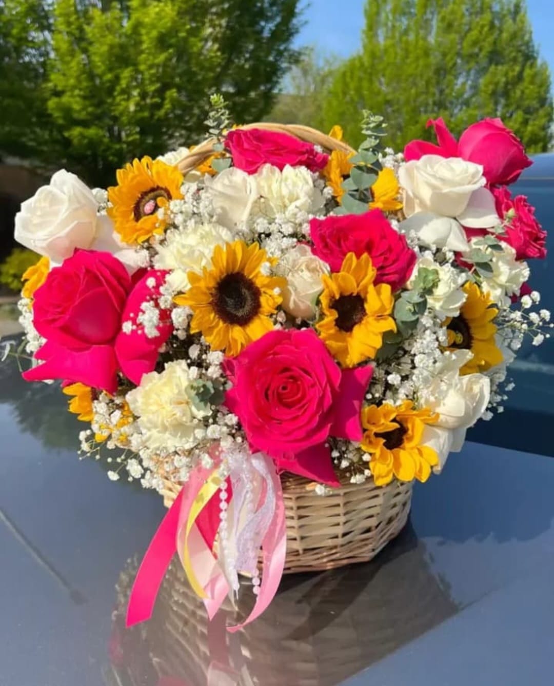 Sunflower Blooms For Her