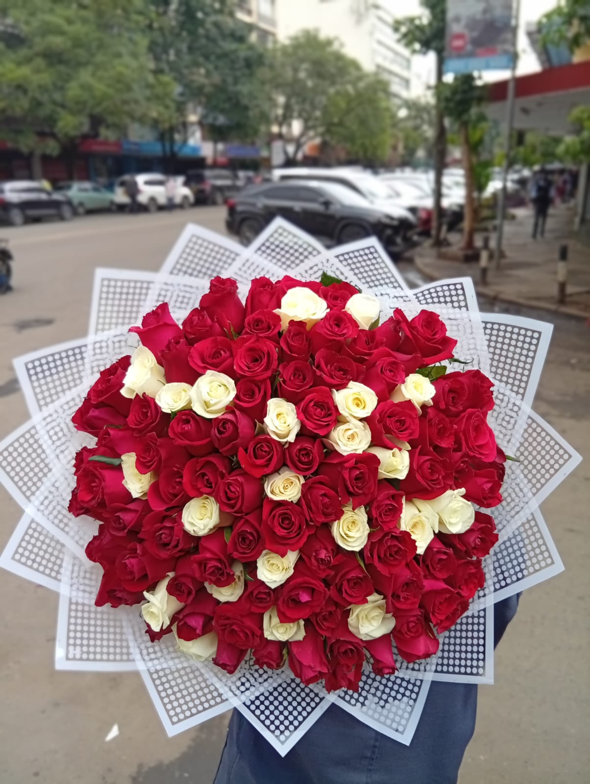 Red & White Elegance
