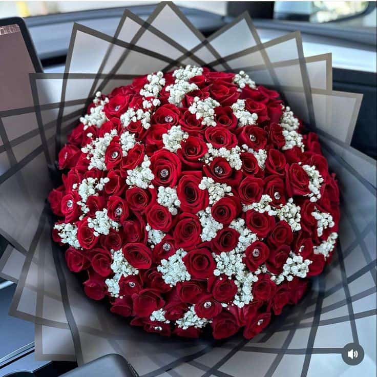 Red Velvet Romance Bouquet