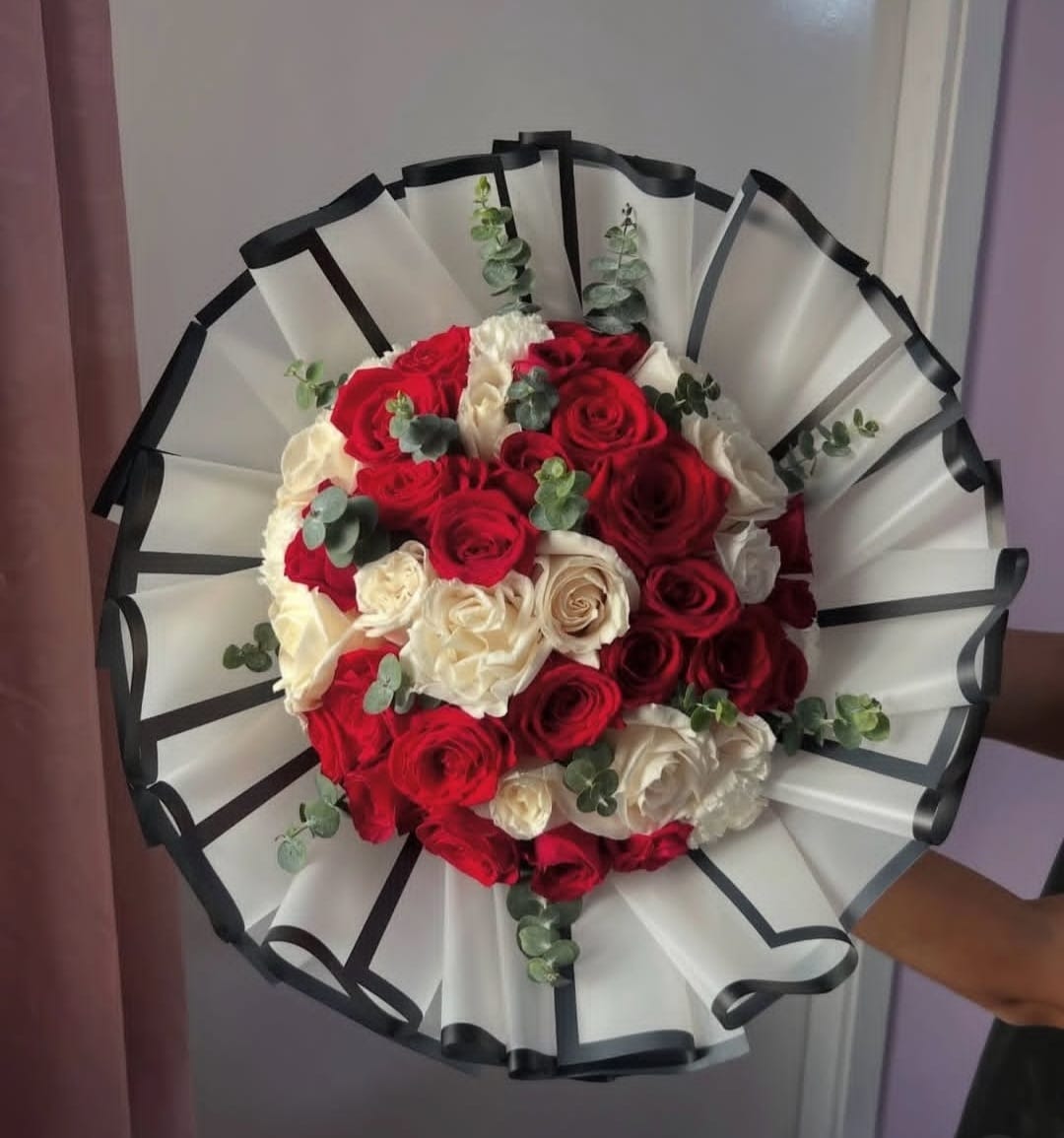 Royal Crimson Elegance Bouquet