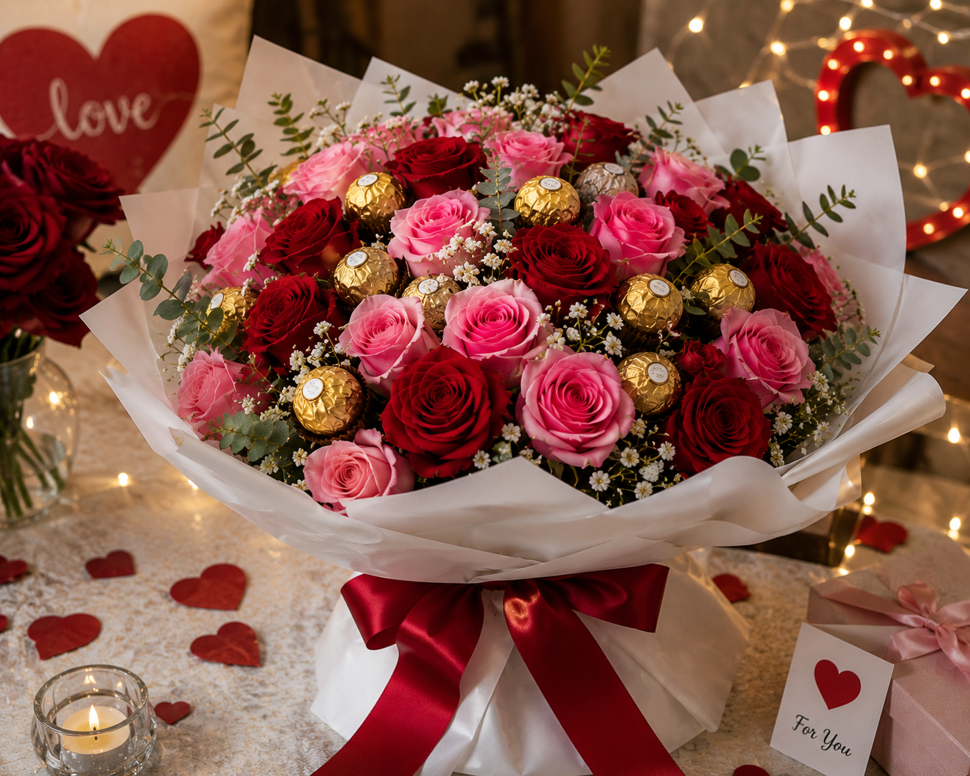 Sweetheart Bloom  Chocolate Bouquet