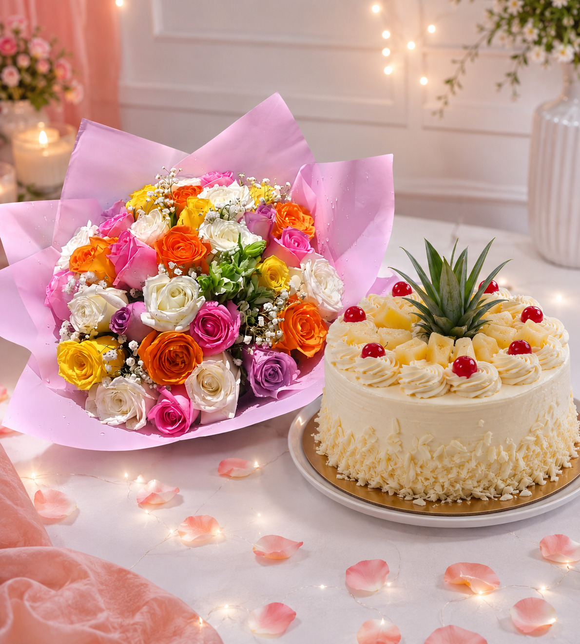 file_0000000065bc81f485d7e3e846838951 Pink Romance – Mixed Roses, Birthday Card & Pinacolada Cake birthday flowers in Nairobi