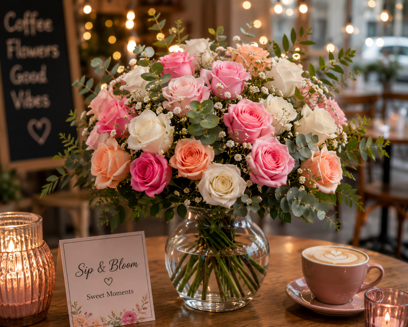Sip & Bloom Sweet Moments Vase