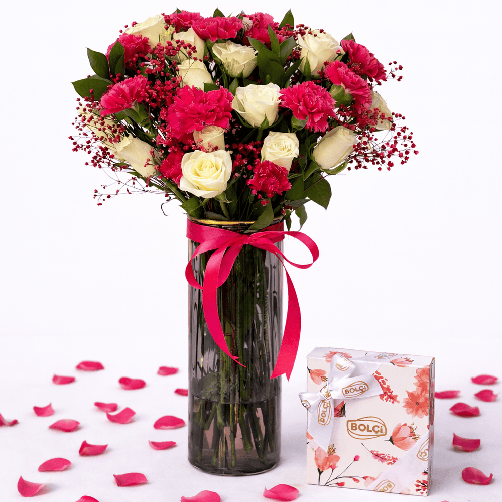 sweet-love-roses-carnations-vase-arrangement-1232328243.png Sweet Love Roses & Carnations Vase Arrangement